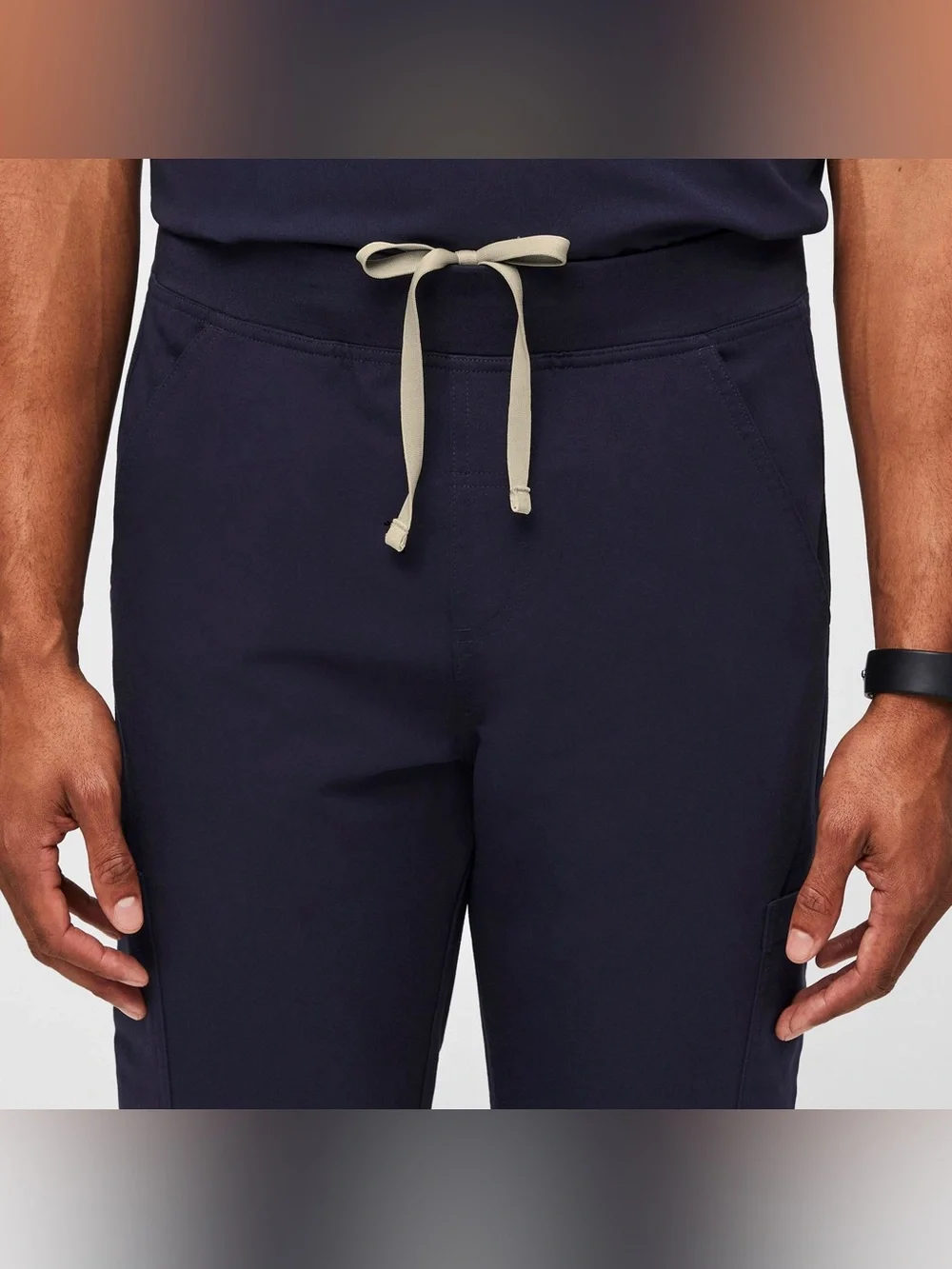 NWOT! FIGS Men Axim Cargo Scrub Pants size S Navy